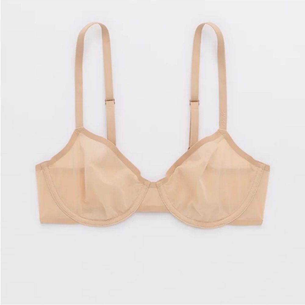 AERIE | SMOOTHEZ Mesh Unlined Bra